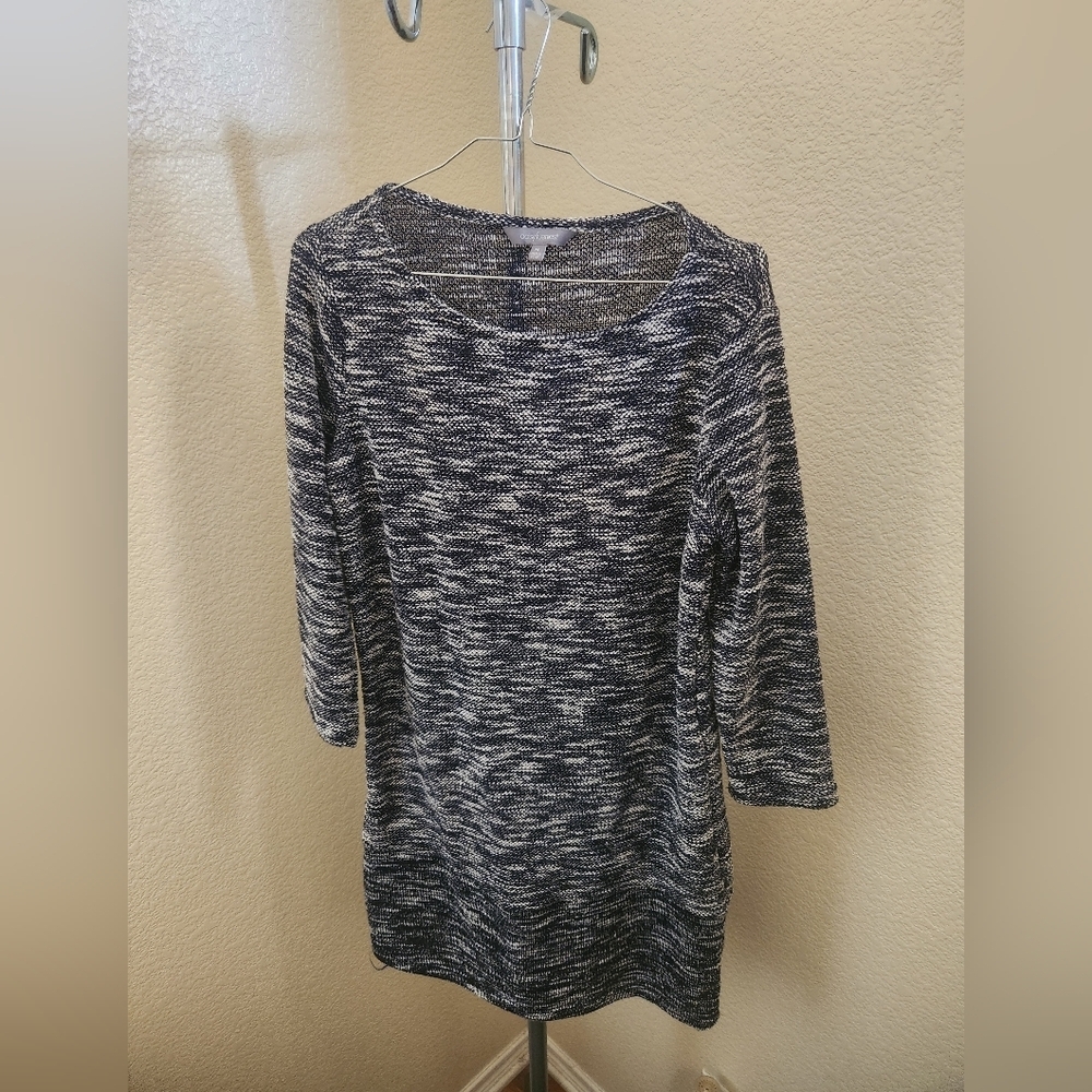 Daisy Fuentes 3/4 Sleeve Lightweight Sweater Dress